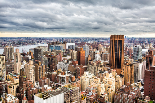 New York City Manhattan aerial view © MISHELLA