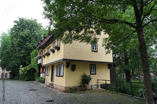 Haus, Stadthaus in Erfurt, Thürigen © franziskahoppe