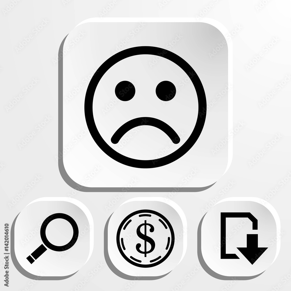 Smile icon stock vector illustration flat design Smile icon stock vector illustration flat design