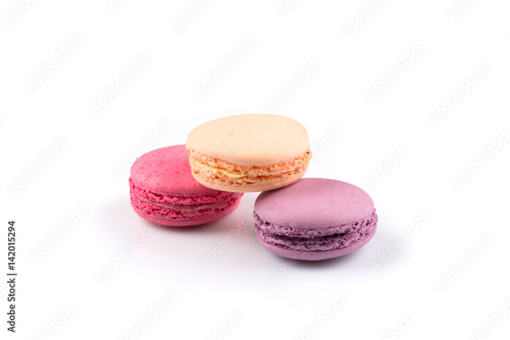Colorful homemade macaroons Colorful homemade macaroons