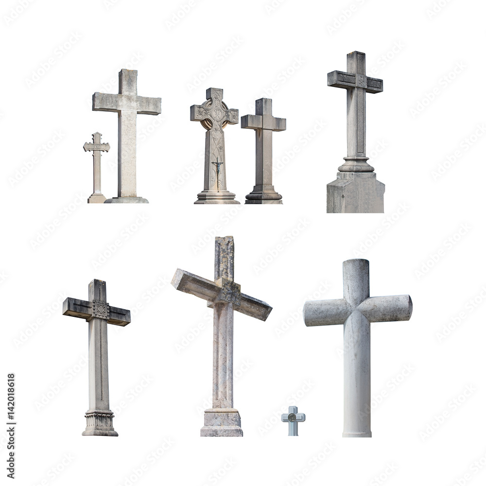 Palma cemetery crosses
