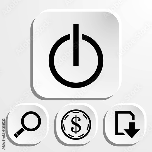 switch icon stock vector illustration flat design