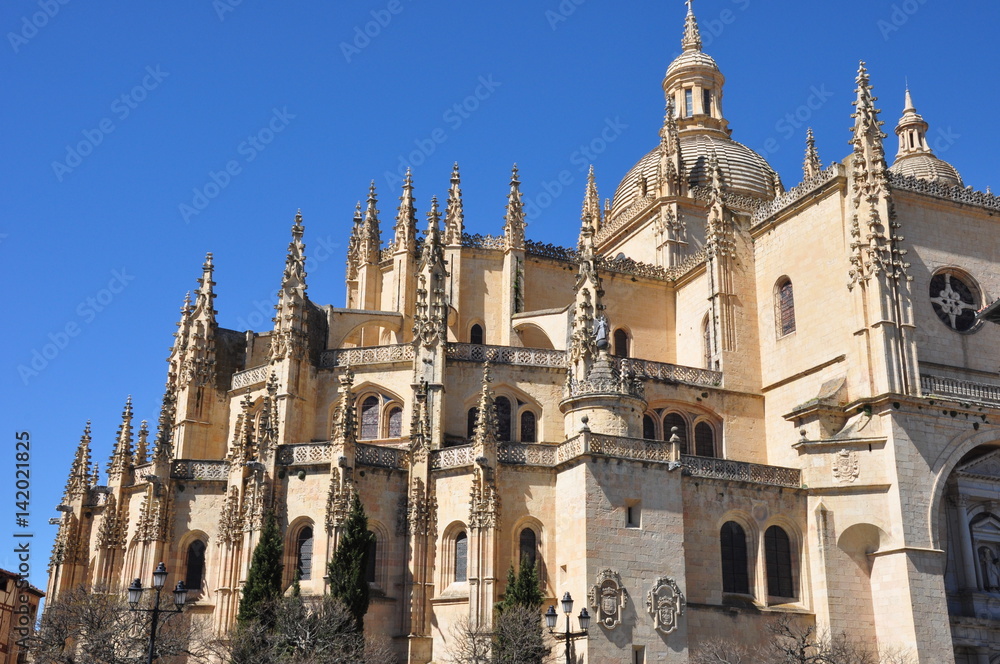 Ábside de la Catedral de Segovia