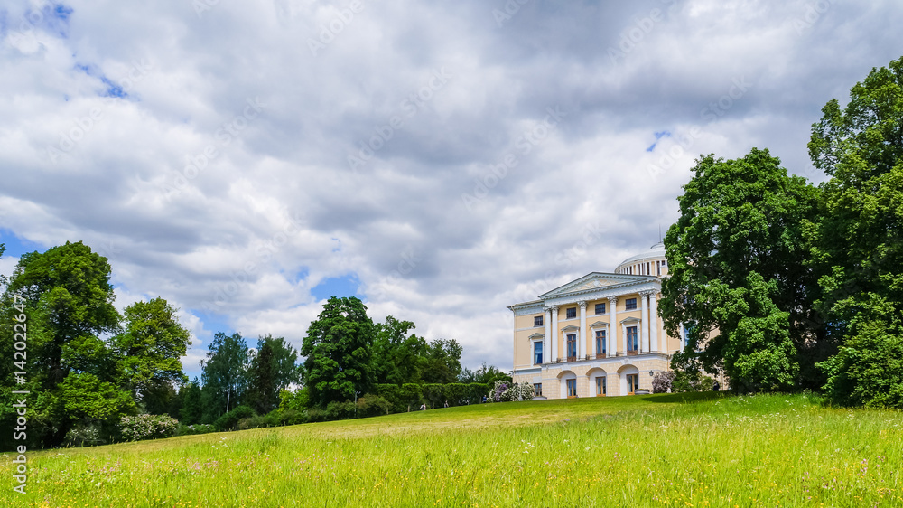 Russia. Pavlovsk Park in early June 2016. A natural landscape. Russia. Pavlovsk Park in early June 2016. A natural landscape.