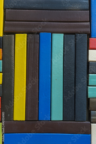 Colorful of ceramic tiles o...
