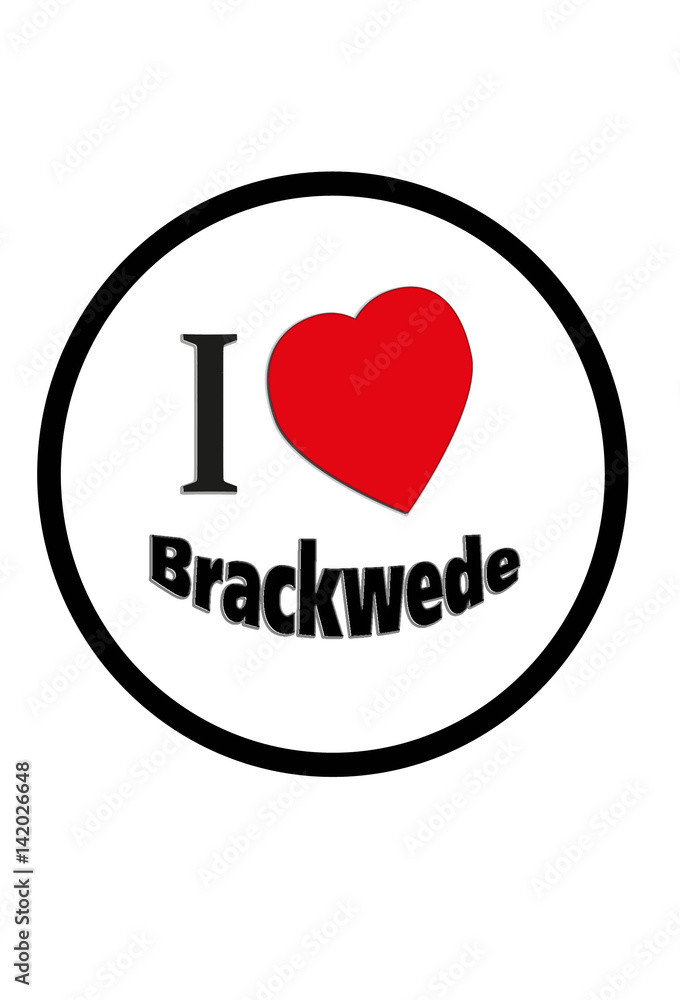 grafik I love Bielefeld grafik I love Bielefeld
