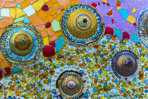 Colorful crystal background...