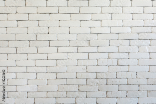 Wallpaper Mural Abstract white brick wall background Torontodigital.ca