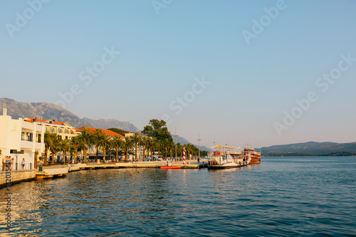 Waterfront Tivat in Montenegro Bay of Kotor