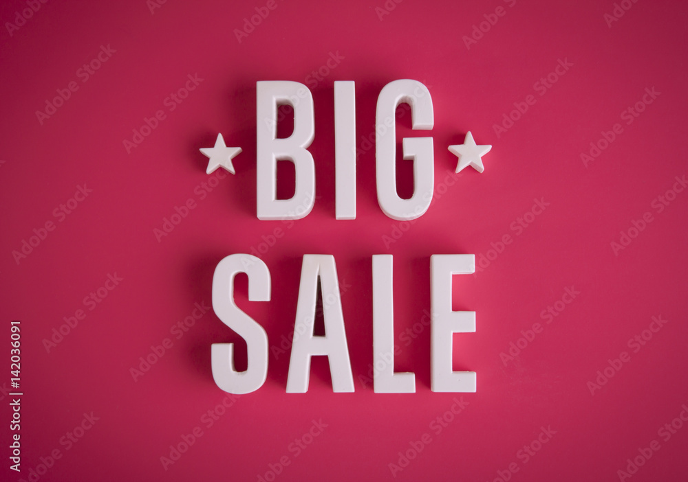 Big Sale sign Big Sale sign