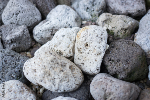 Abstract Background With Dry Pebble Stones
