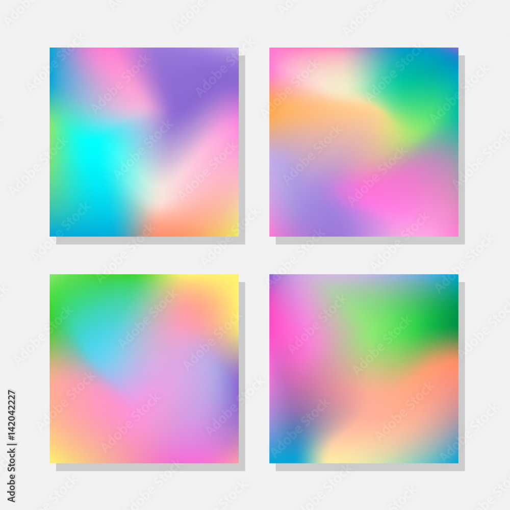 Blurred abstract colorful backgrounds