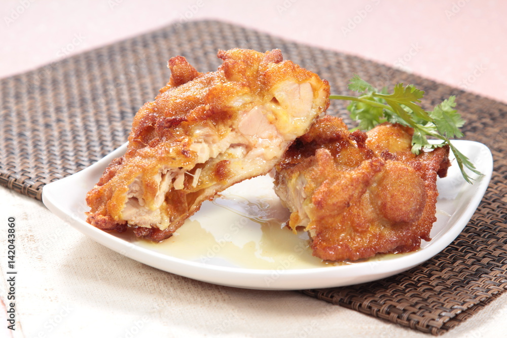 deep fried chicken deep fried chicken