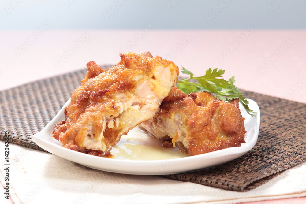 deep fried chicken deep fried chicken