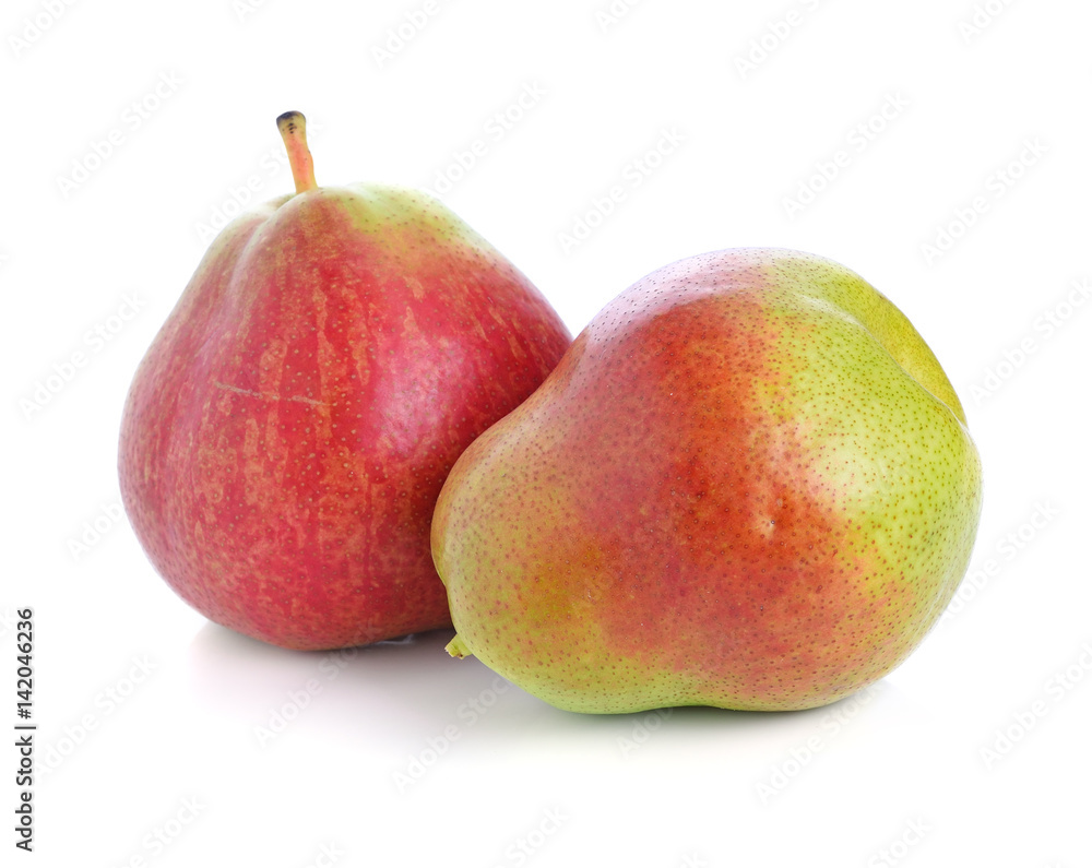 pear isolated on white background pear isolated on white background