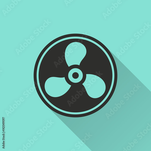 Fan - vector icon.