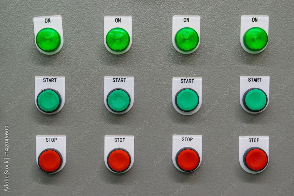 Control switch panel