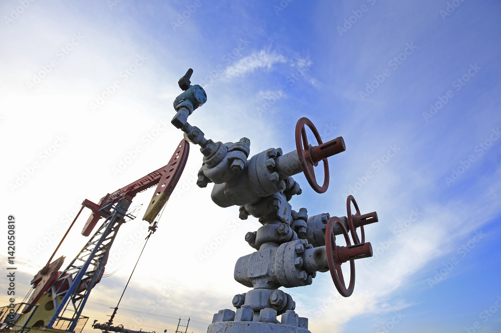 Tube and valve, oil industry equipment