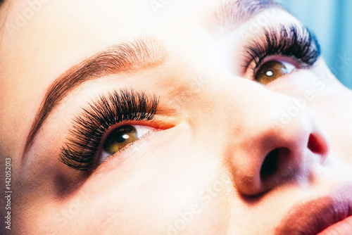 Artificial lashes. eyelash extension