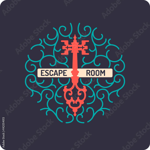 Real-life room escape and quest game poster.