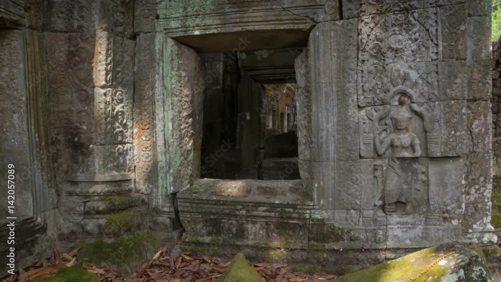 Preah Khan temple slider timelapse Preah Khan temple slider timelapse