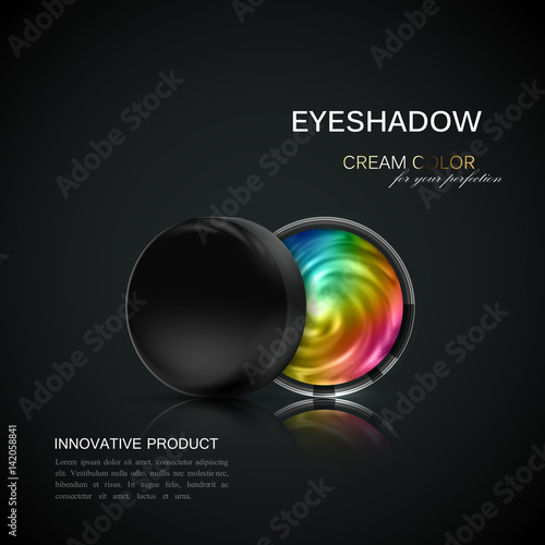 Beauty eye shadows ads.