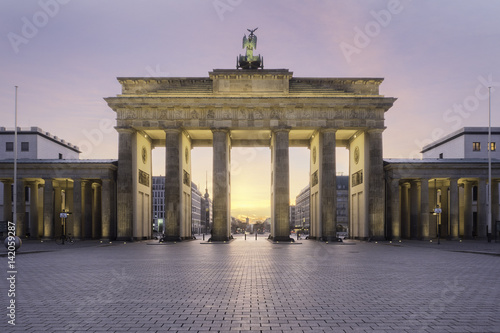 Brandenburg Gate Before Sunrise
