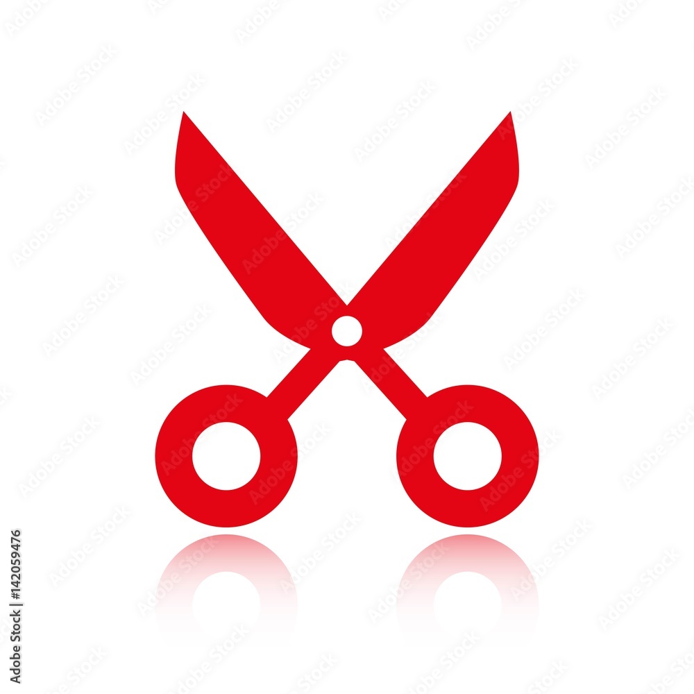 cut icon stock vector illustration flat design cut icon stock vector illustration flat design