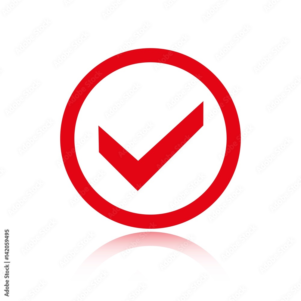 check icon stock vector illustration flat design check icon stock vector illustration flat design