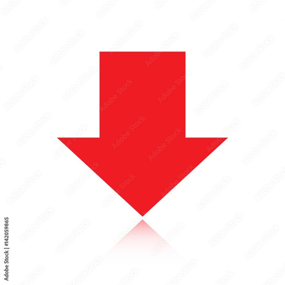 download icon stock vector illustration flat design download icon stock vector illustration flat design