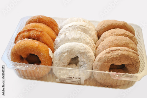 Packaged donuts