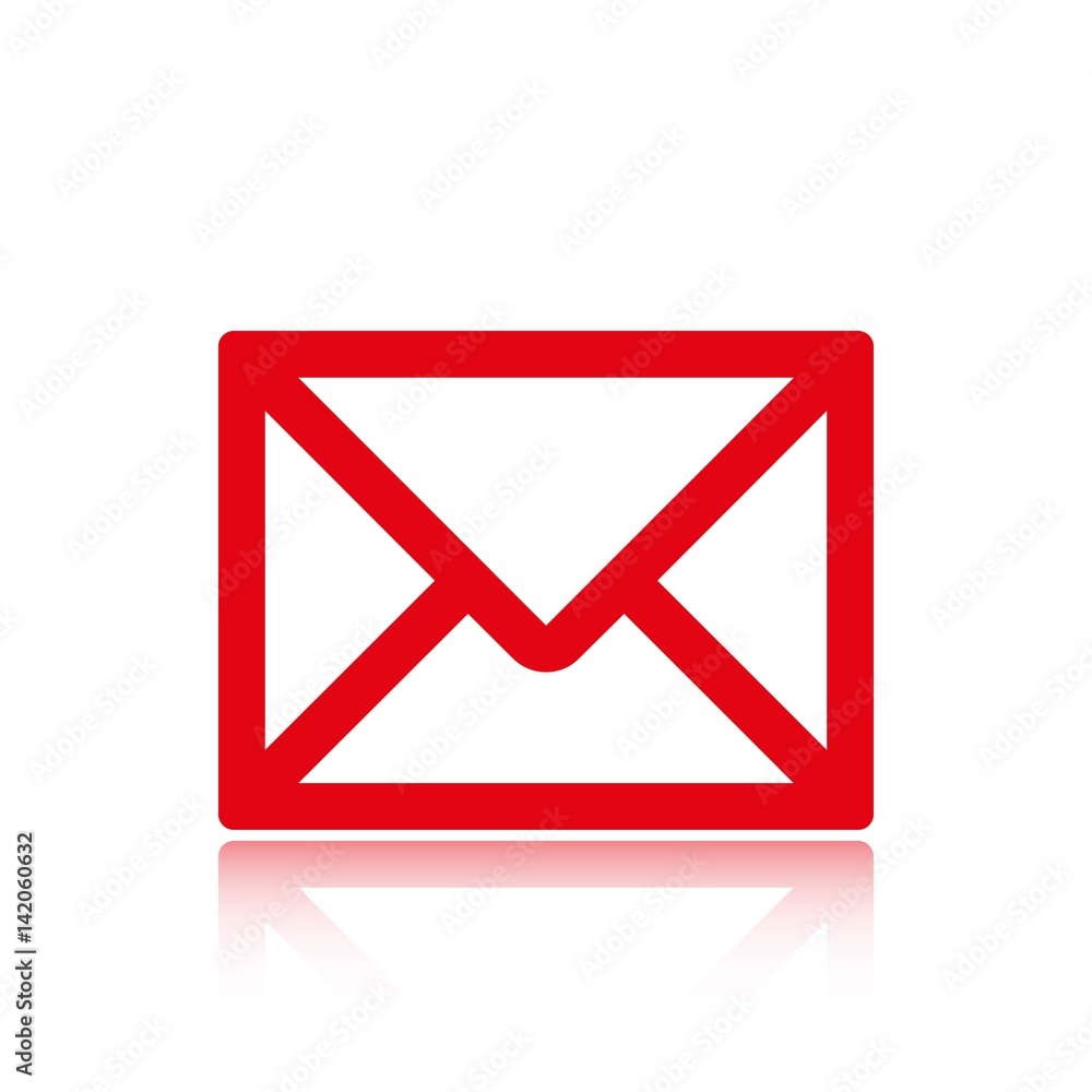 email icon stock vector illustration flat design email icon stock vector illustration flat design