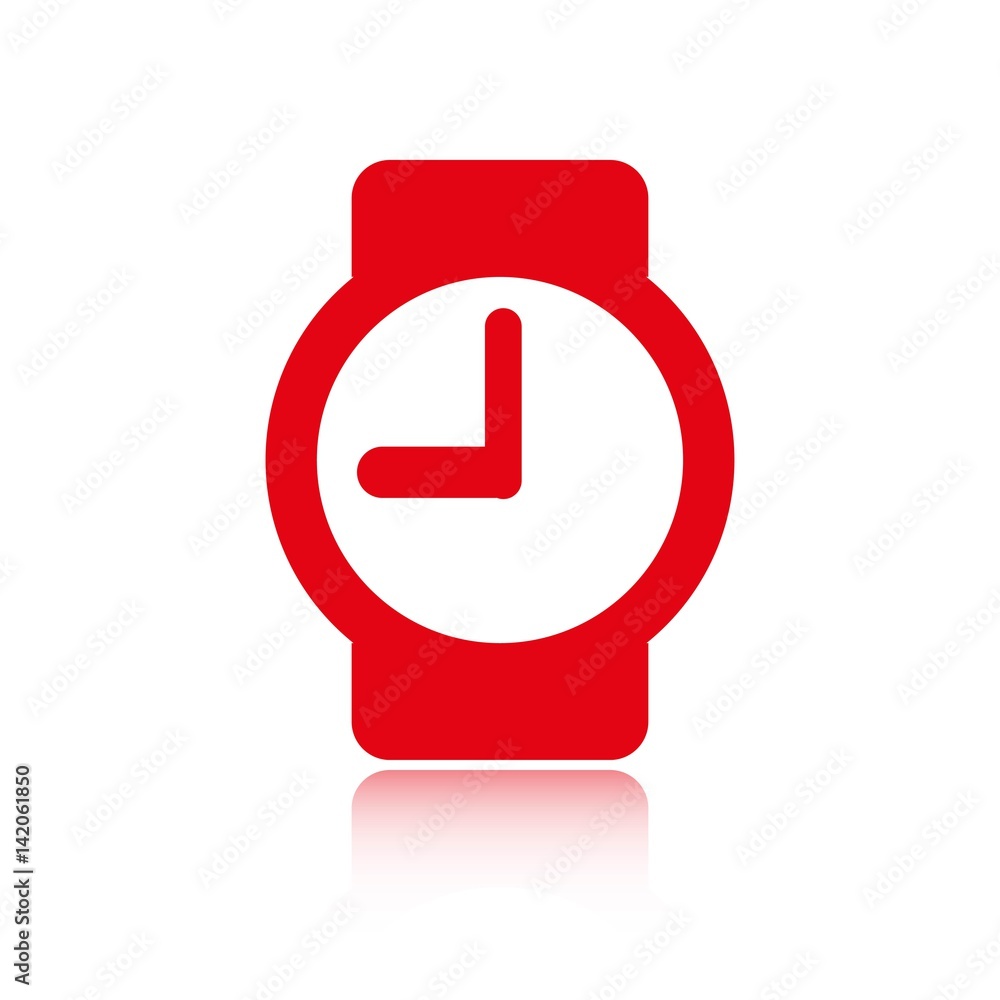 wristwatch icon stock vector illustration flat design wristwatch icon stock vector illustration flat design