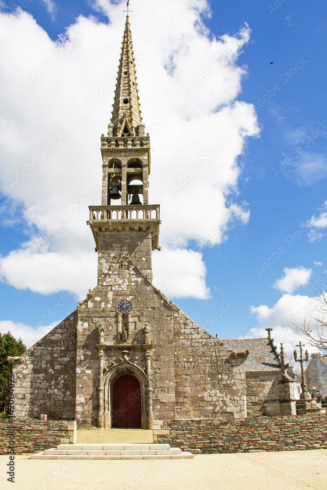 Obraz premium Cast, église saint Jérome. Finistère, Bretagne France