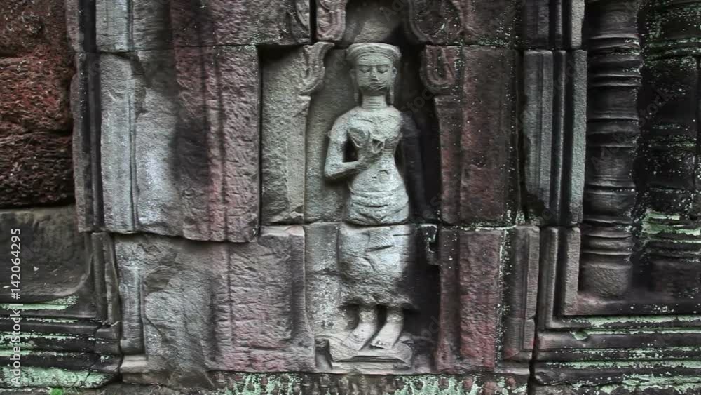 Preah Khan temple in Angkor complex in Cambodia Preah Khan temple in Angkor complex in Cambodia