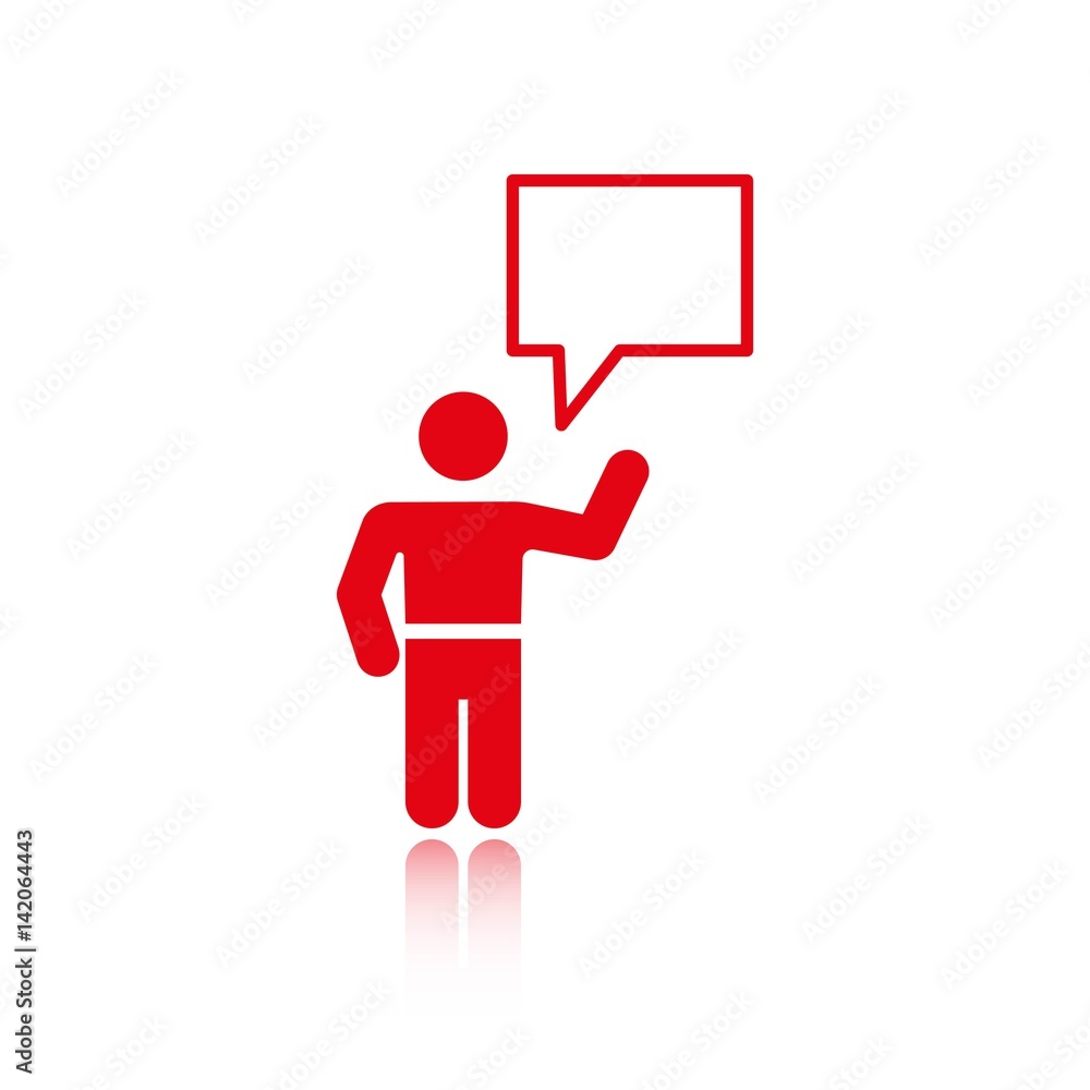 speaking of people, the chat icon stock vector illustration speaking of people, the chat icon stock vector illustration