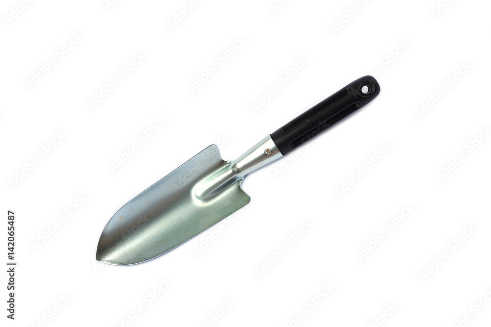 garden shovel isolated on white background garden shovel isolated on white background