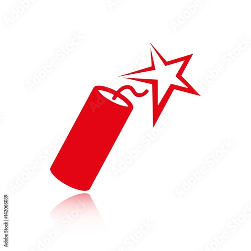 dynamite icon stock vector illustration flat design