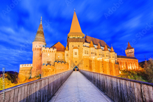 Corvins Castle - Hunyad Castle in Hunedoara Romania