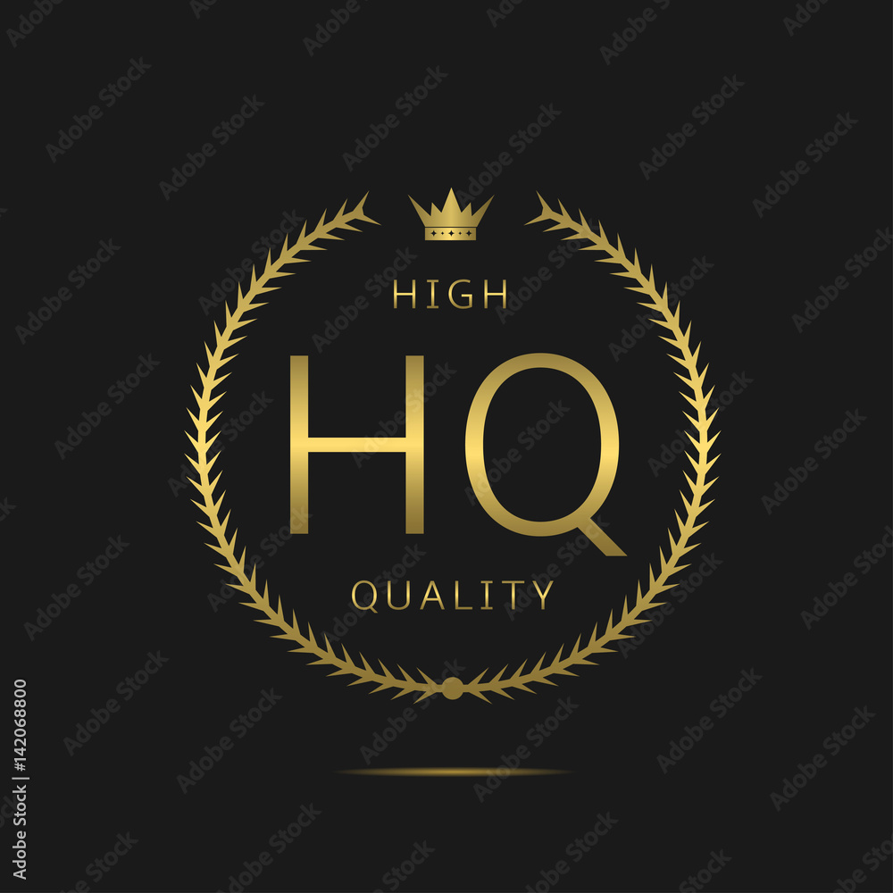 Naklejka premium Highest quality label