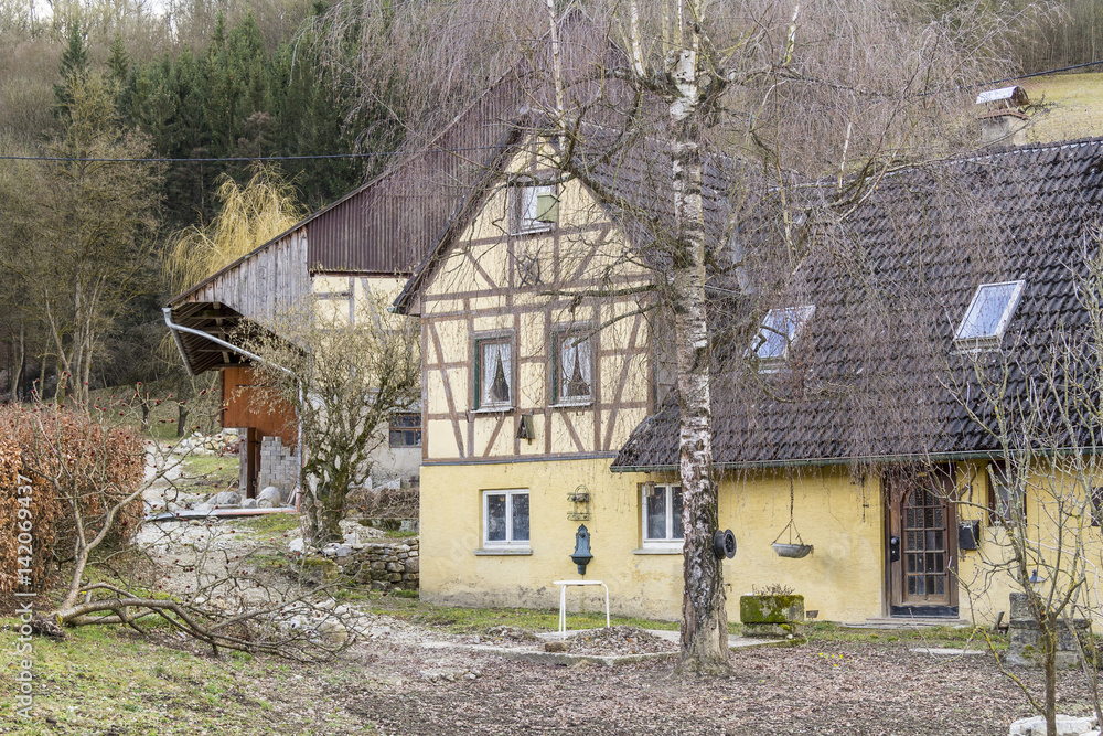 rural farm house