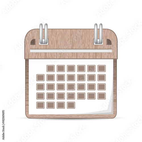 Beautiful calendar icon