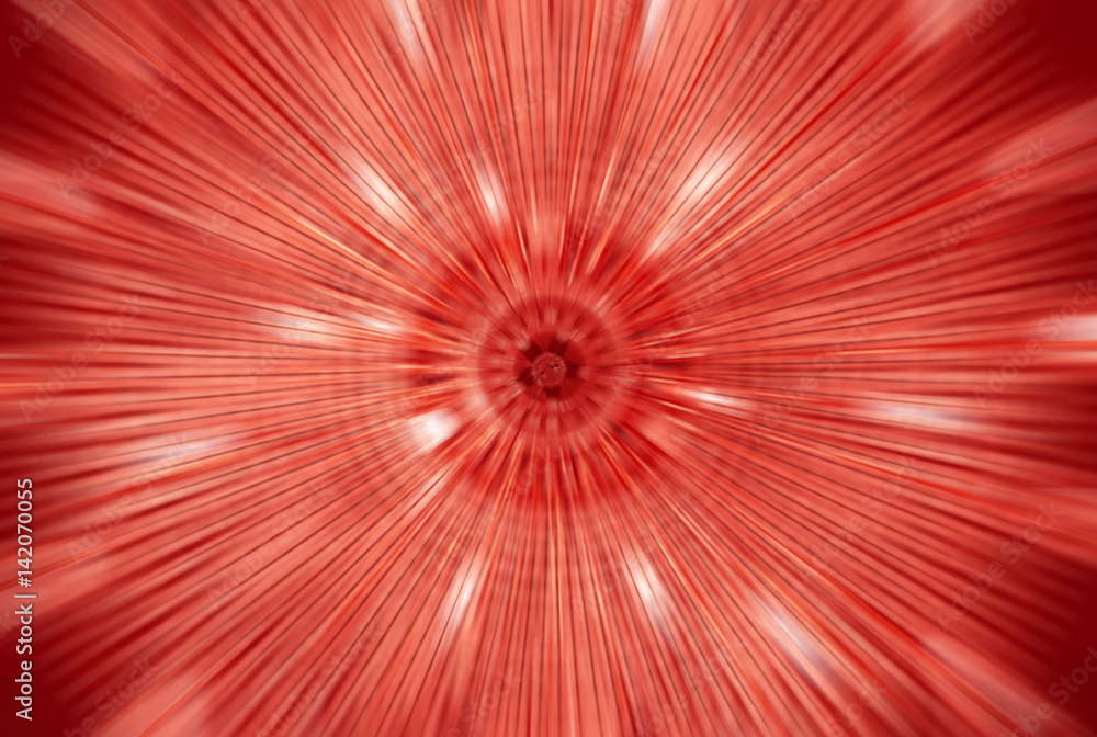 Abstract red fractal explosion with gloss and lines Abstract red fractal explosion with gloss and lines