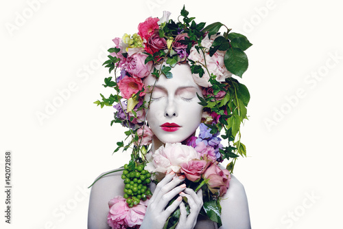 Fototapeta Naklejka Na Ścianę i Meble -  Beautiful flower queen