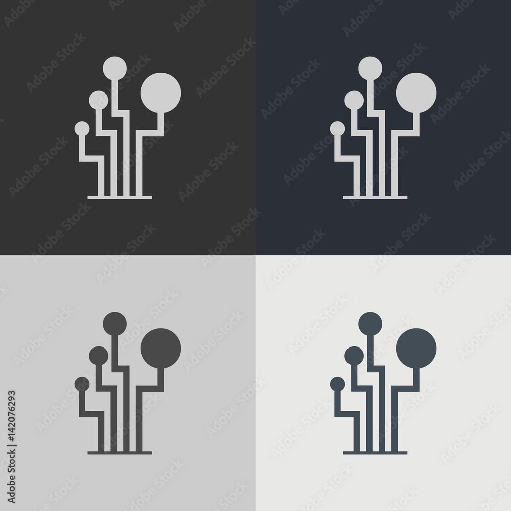 Abstract technology element. Electronics. Science. Abstract technology element. Electronics. Science.