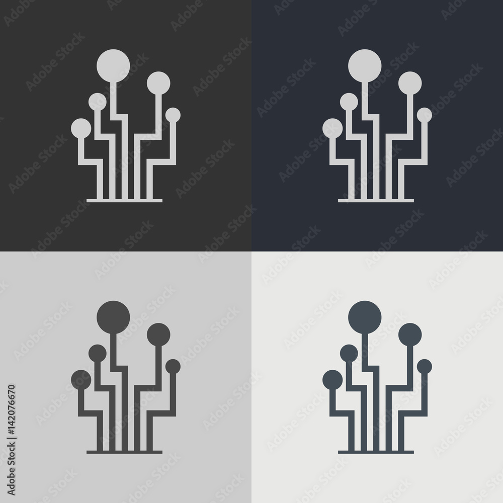 Abstract technology element. Electronics. Science. Abstract technology element. Electronics. Science.
