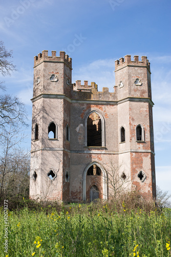 Landscape - The Belvedere, Powderham Castle, Exminste, Devon, England photo