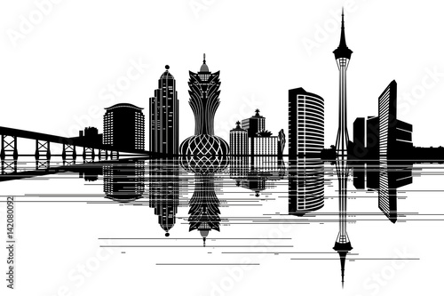 Macau skyline
