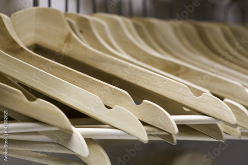 Foto Wooden Coat hanger