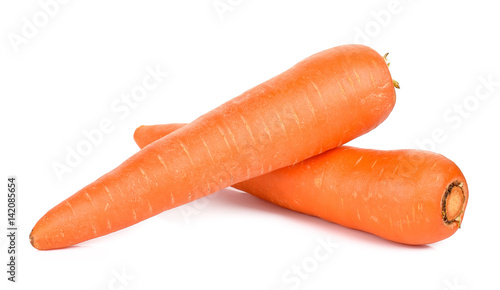 Carrot isolated on the white background